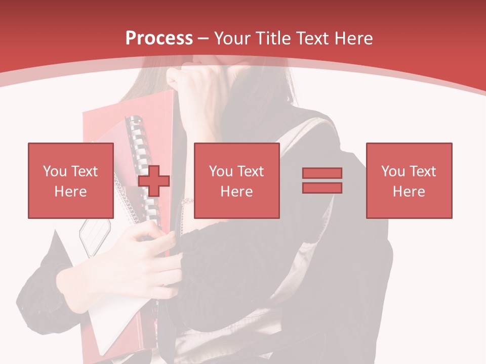 Female Young Beautiful PowerPoint Template