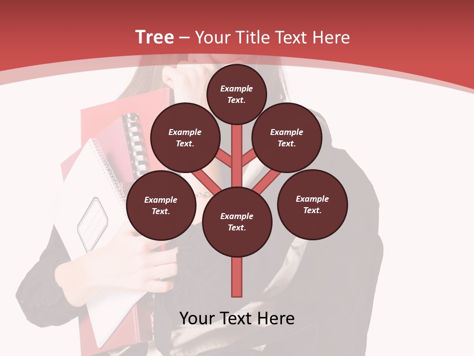 Female Young Beautiful PowerPoint Template