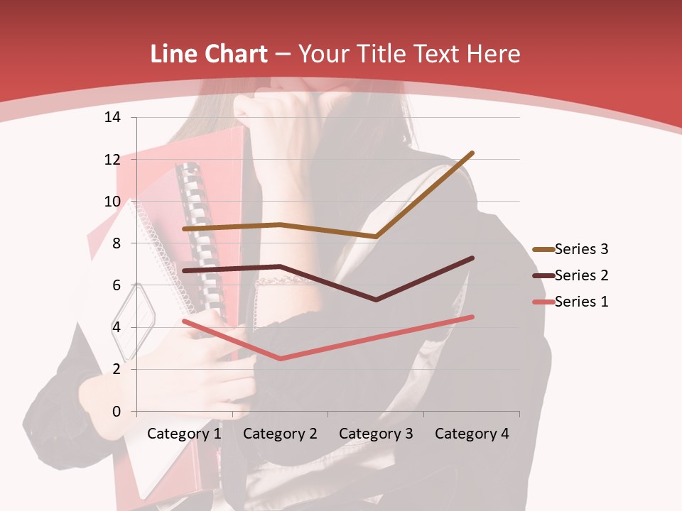 Female Young Beautiful PowerPoint Template