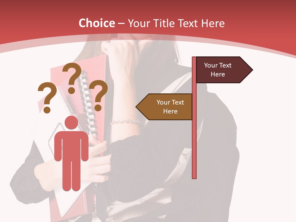 Female Young Beautiful PowerPoint Template