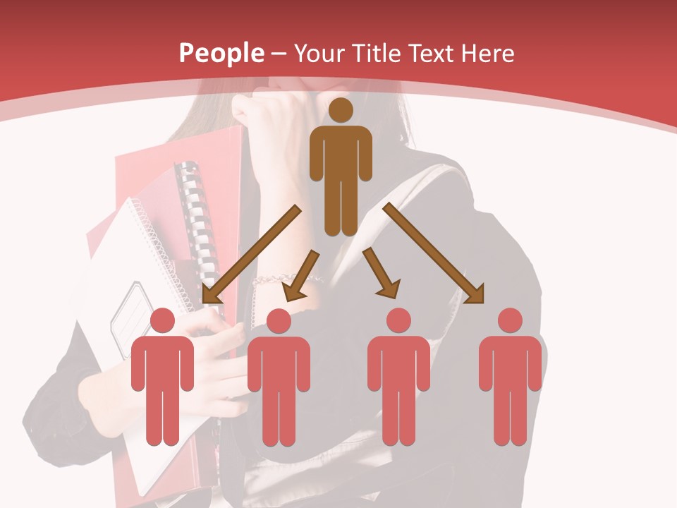 Female Young Beautiful PowerPoint Template