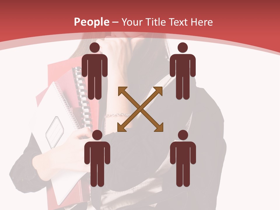 Female Young Beautiful PowerPoint Template