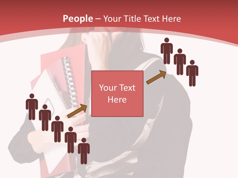 Female Young Beautiful PowerPoint Template