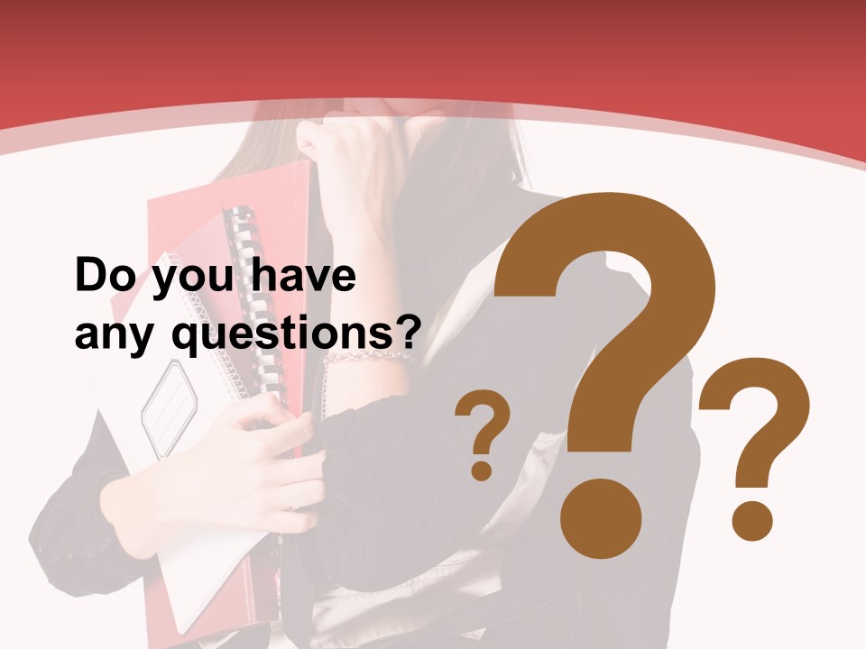 Female Young Beautiful PowerPoint Template