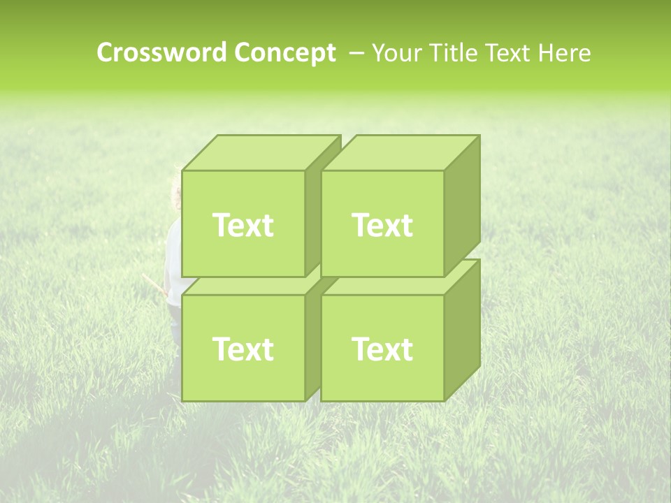 Going Ecology Meadow PowerPoint Template