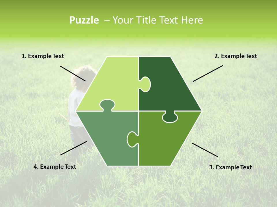 Going Ecology Meadow PowerPoint Template