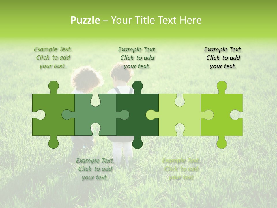 Going Ecology Meadow PowerPoint Template