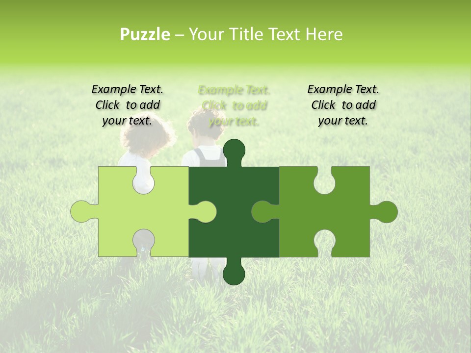 Going Ecology Meadow PowerPoint Template