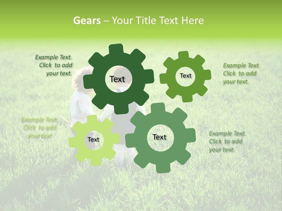 Going Ecology Meadow PowerPoint Template
