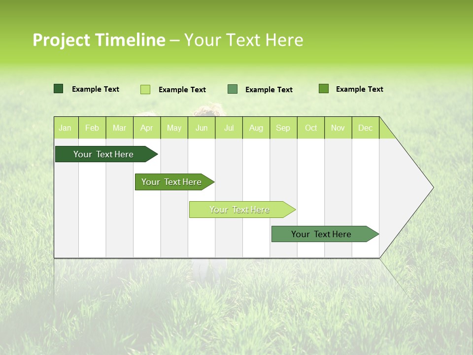 Going Ecology Meadow PowerPoint Template