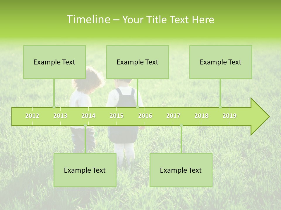 Going Ecology Meadow PowerPoint Template