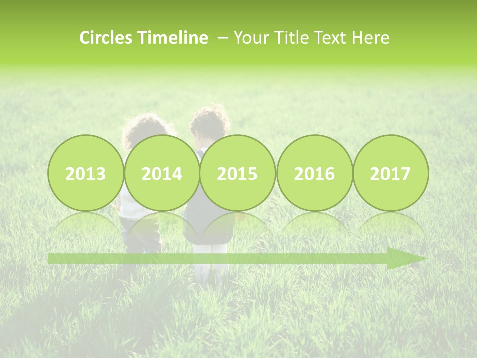 Going Ecology Meadow PowerPoint Template