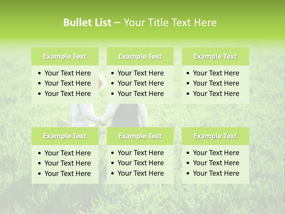 Going Ecology Meadow PowerPoint Template