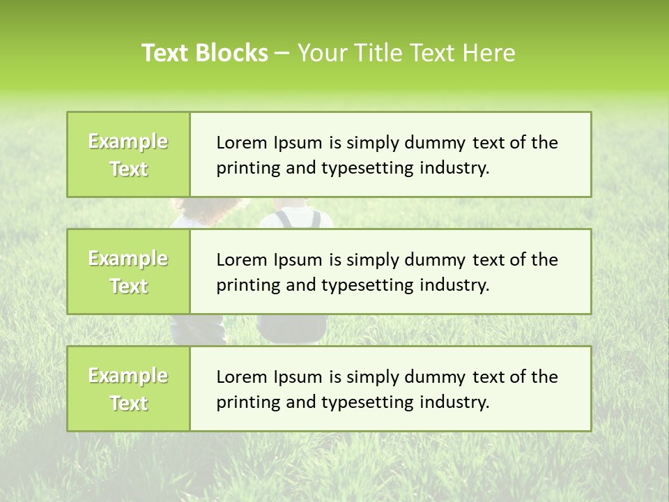 Going Ecology Meadow PowerPoint Template