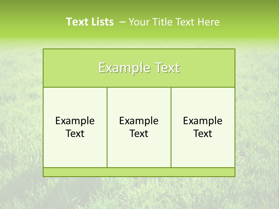 Going Ecology Meadow PowerPoint Template