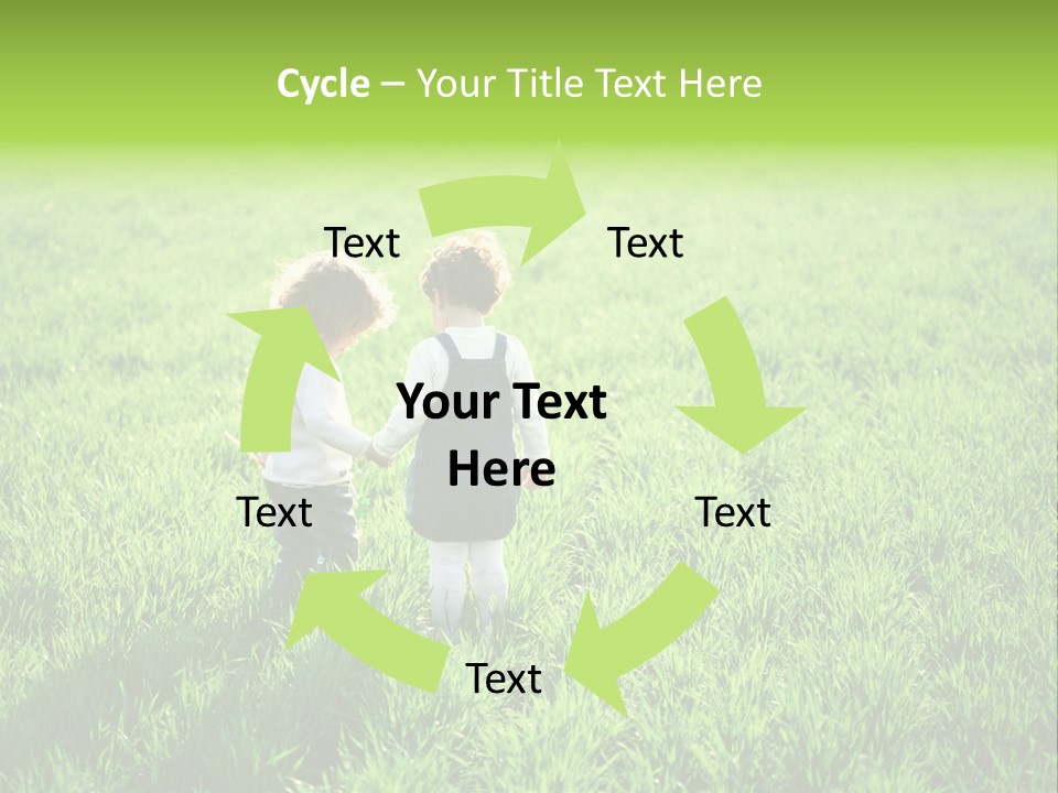 Going Ecology Meadow PowerPoint Template