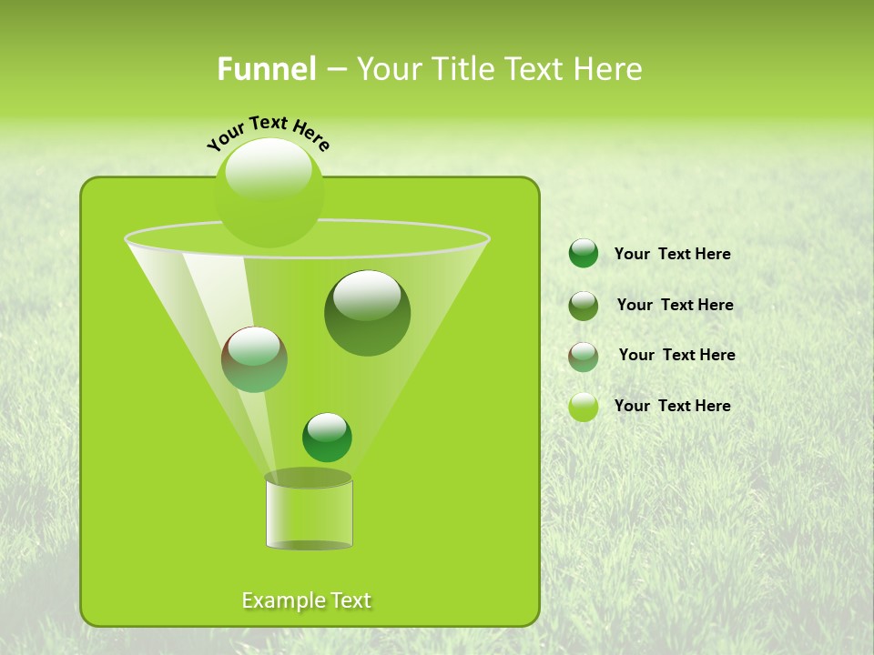Going Ecology Meadow PowerPoint Template