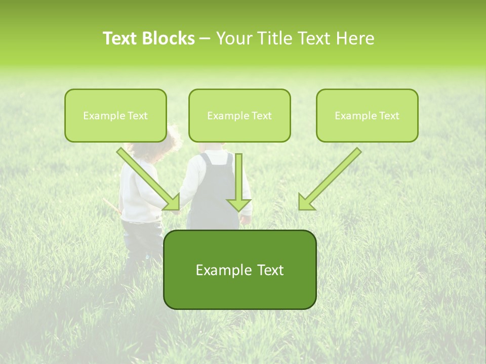 Going Ecology Meadow PowerPoint Template