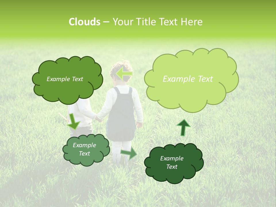 Going Ecology Meadow PowerPoint Template