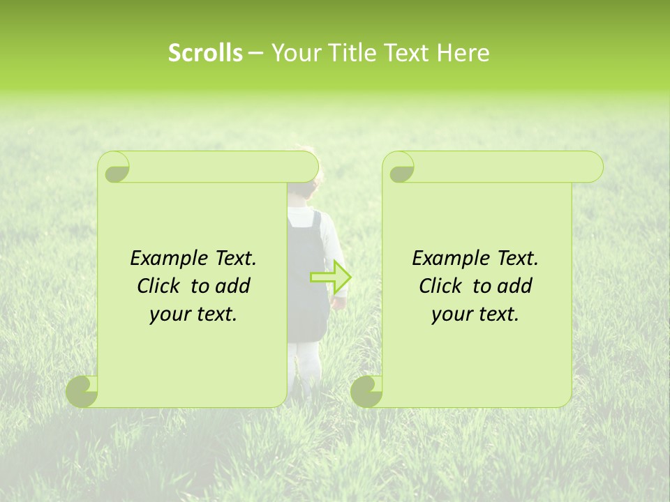 Going Ecology Meadow PowerPoint Template