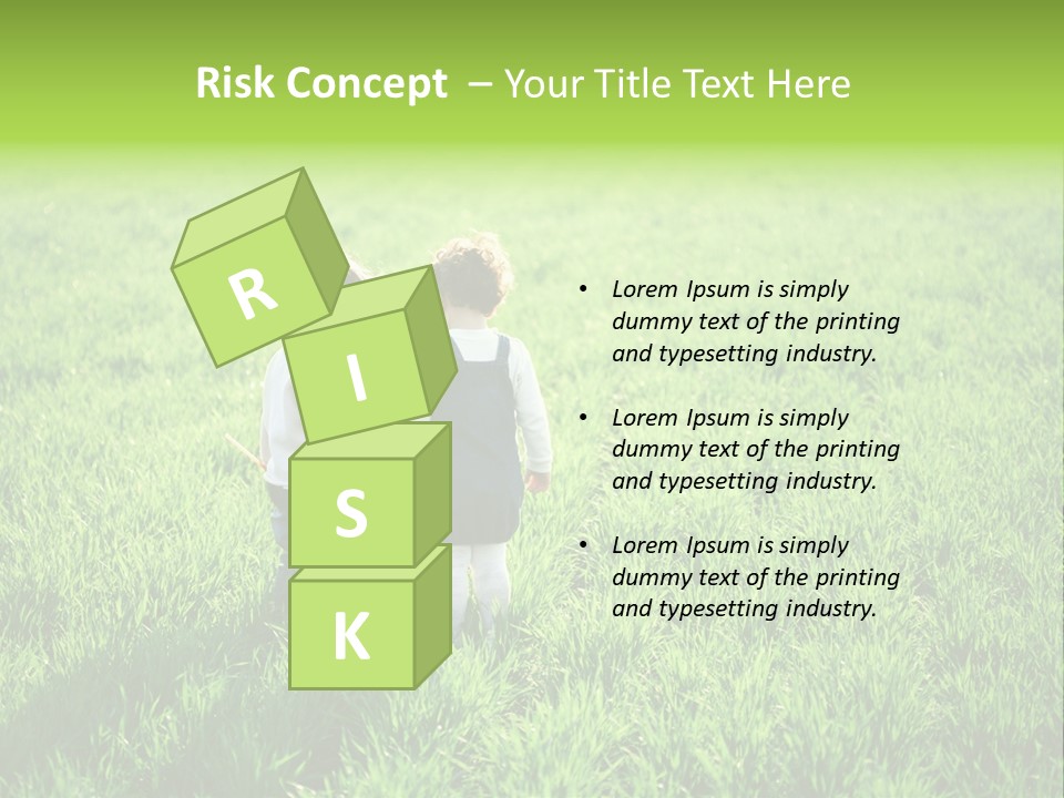 Going Ecology Meadow PowerPoint Template