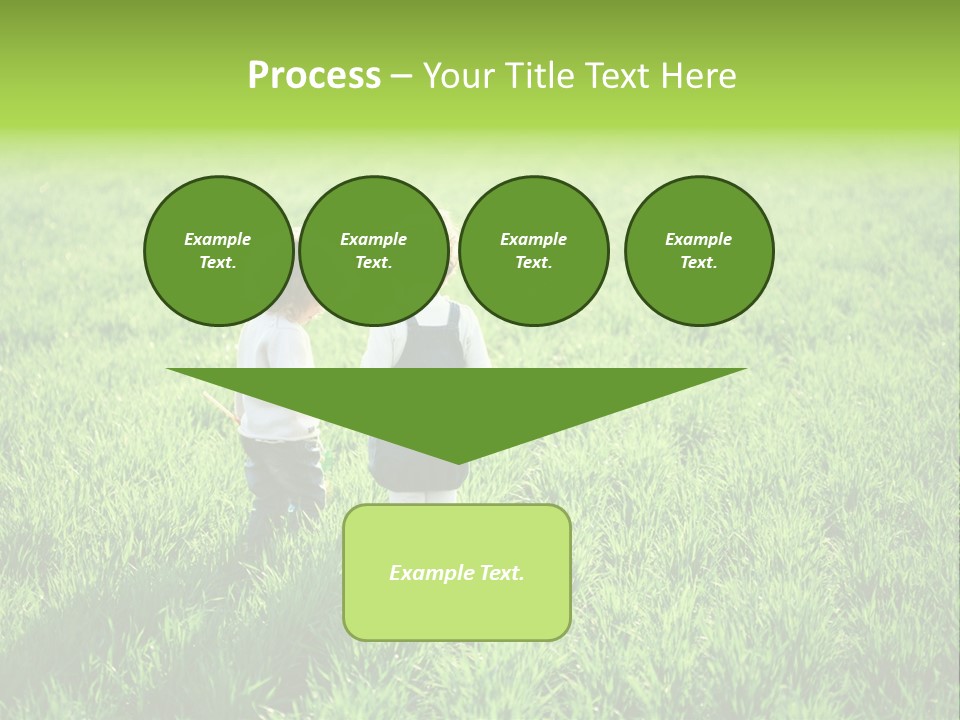 Going Ecology Meadow PowerPoint Template