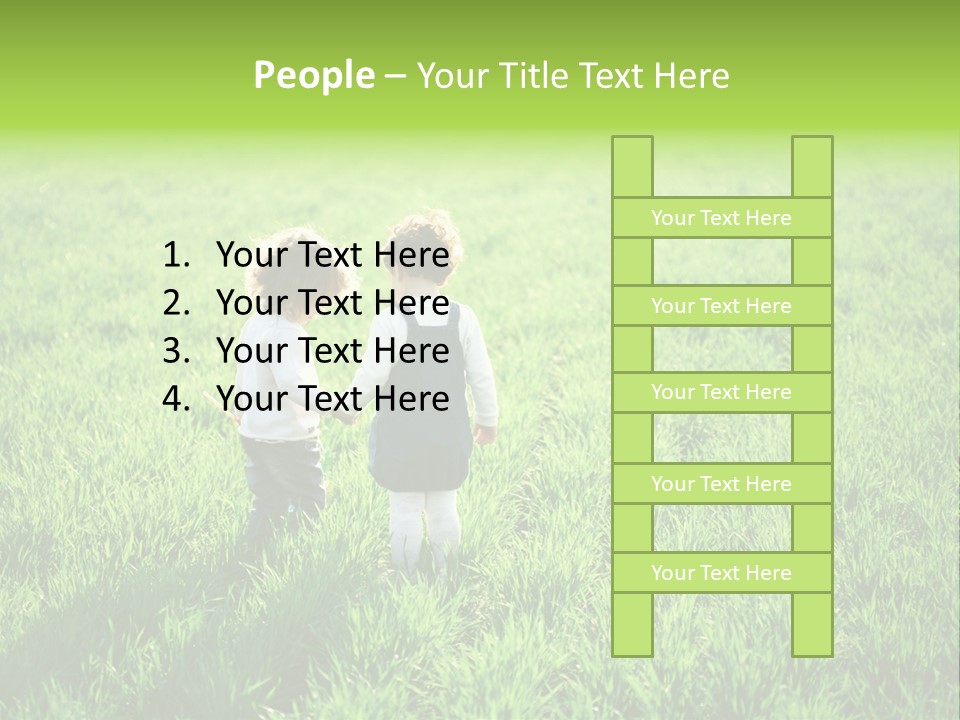 Going Ecology Meadow PowerPoint Template