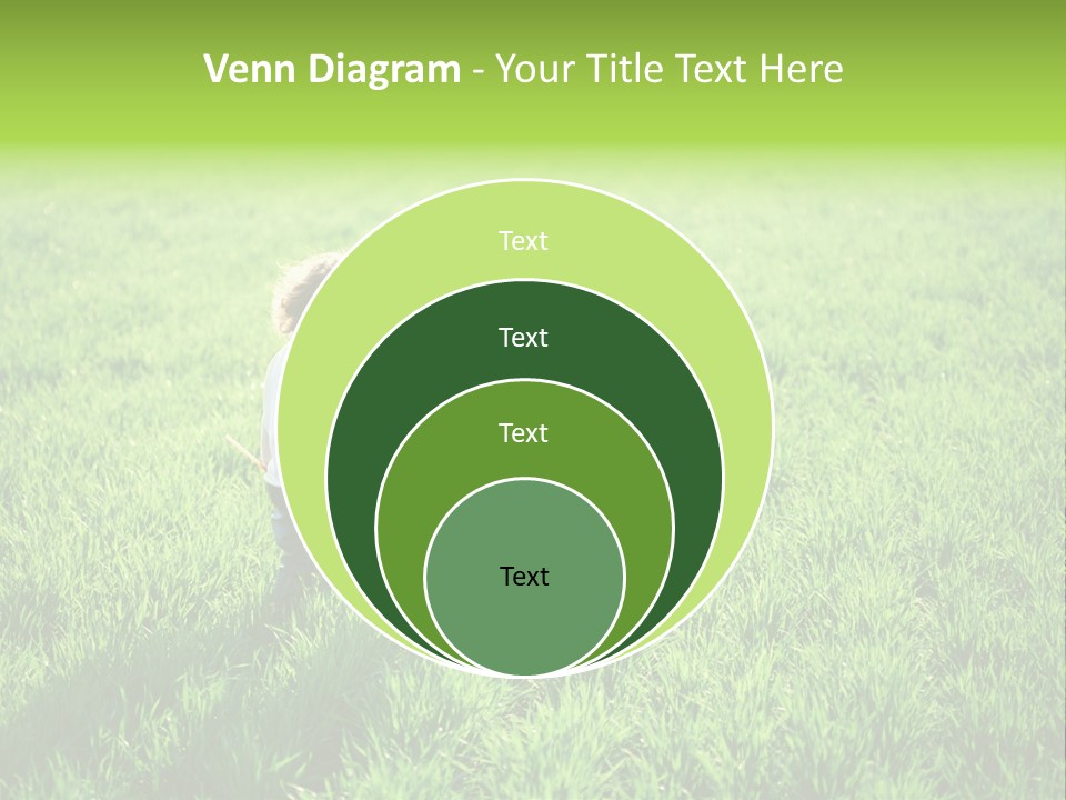 Going Ecology Meadow PowerPoint Template