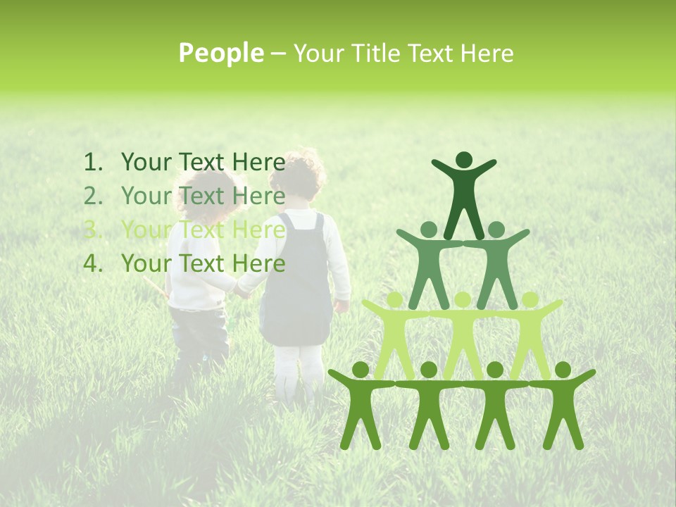 Going Ecology Meadow PowerPoint Template