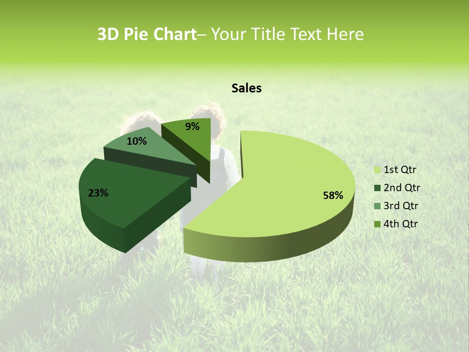 Going Ecology Meadow PowerPoint Template