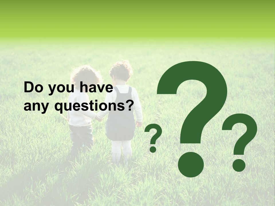 Going Ecology Meadow PowerPoint Template