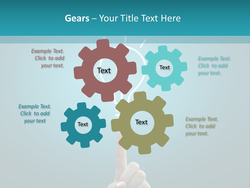 Electricity Electrical Think PowerPoint Template