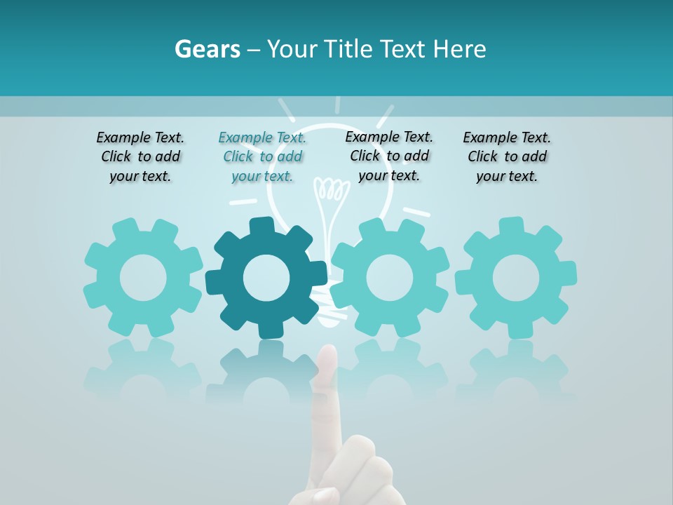 Electricity Electrical Think PowerPoint Template