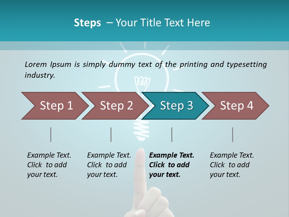 Electricity Electrical Think PowerPoint Template