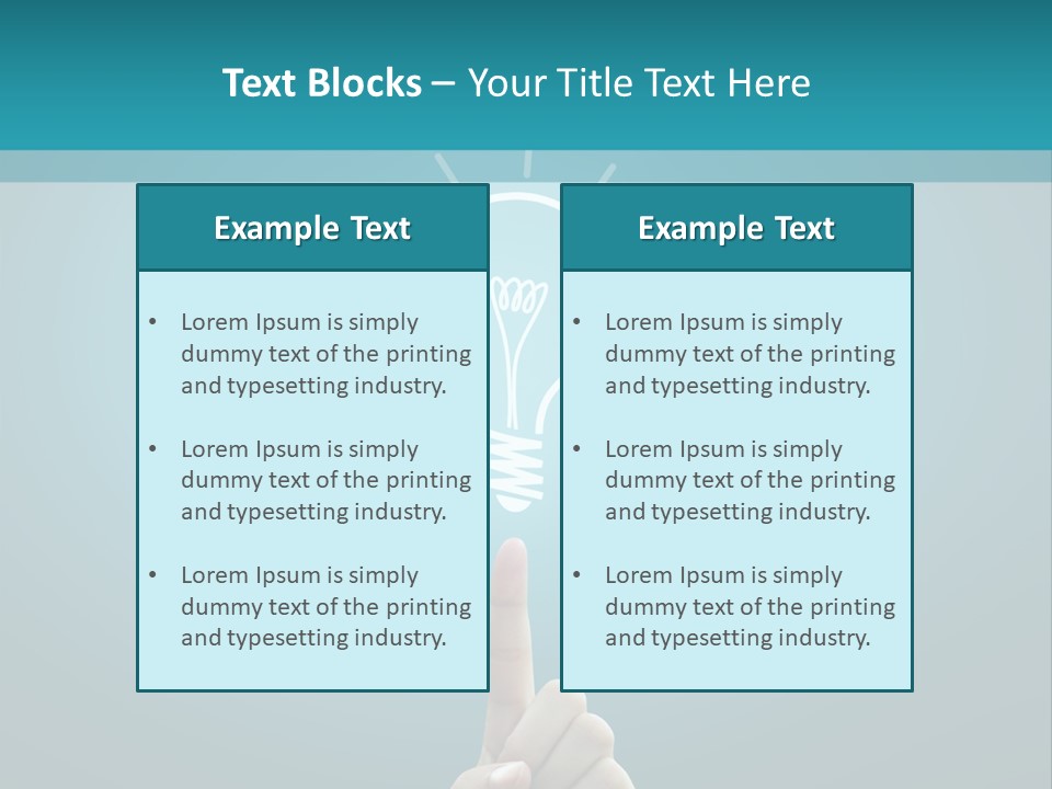 Electricity Electrical Think PowerPoint Template