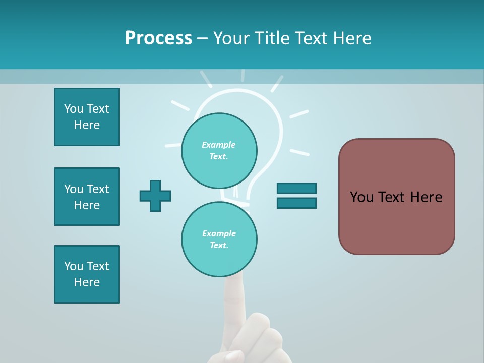 Electricity Electrical Think PowerPoint Template