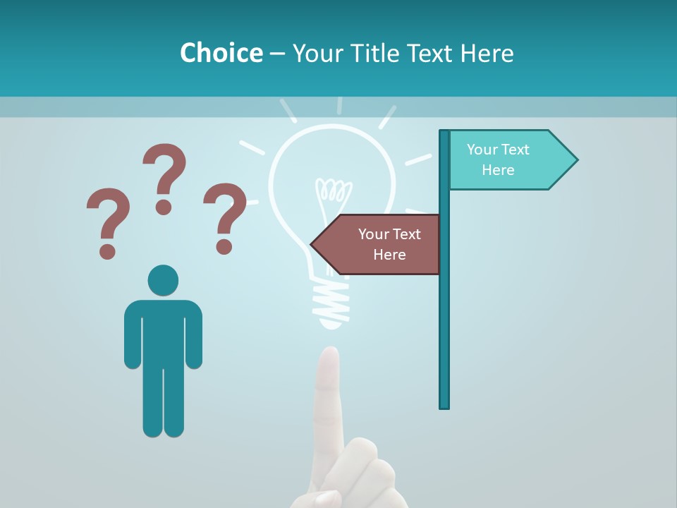 Electricity Electrical Think PowerPoint Template