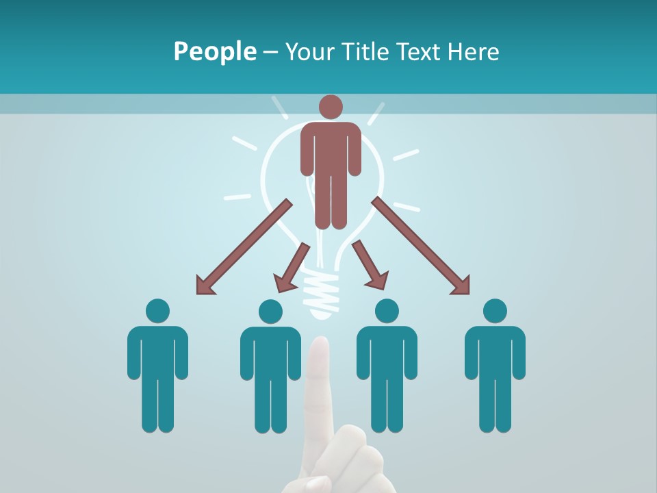 Electricity Electrical Think PowerPoint Template