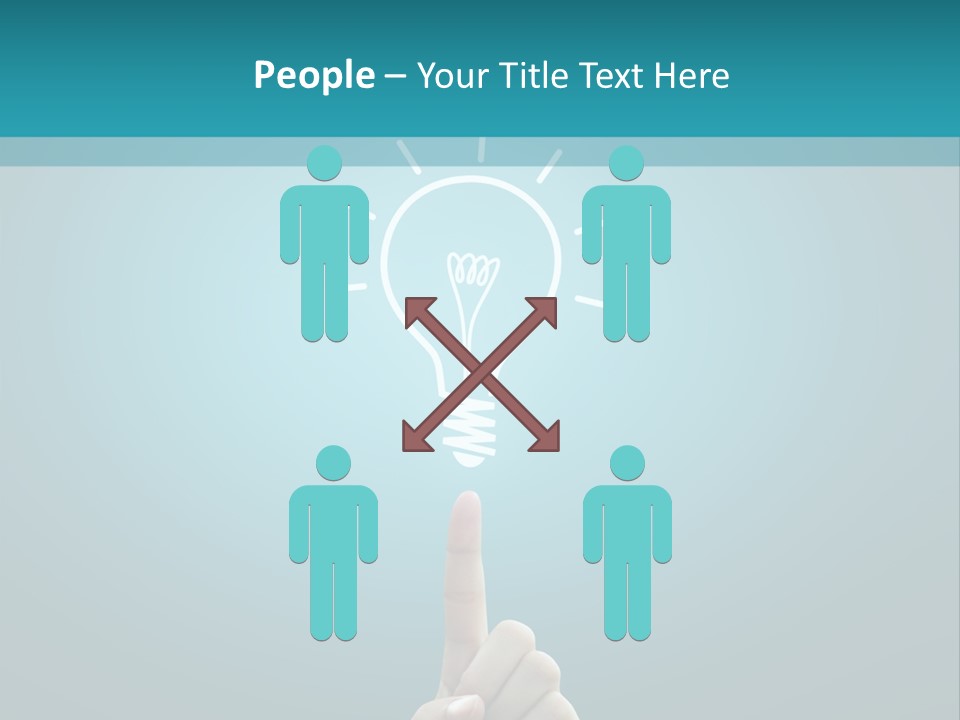 Electricity Electrical Think PowerPoint Template