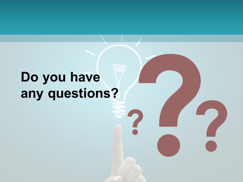 Electricity Electrical Think PowerPoint Template