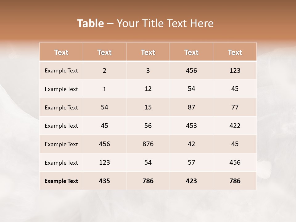Human Complexion Caucasian PowerPoint Template