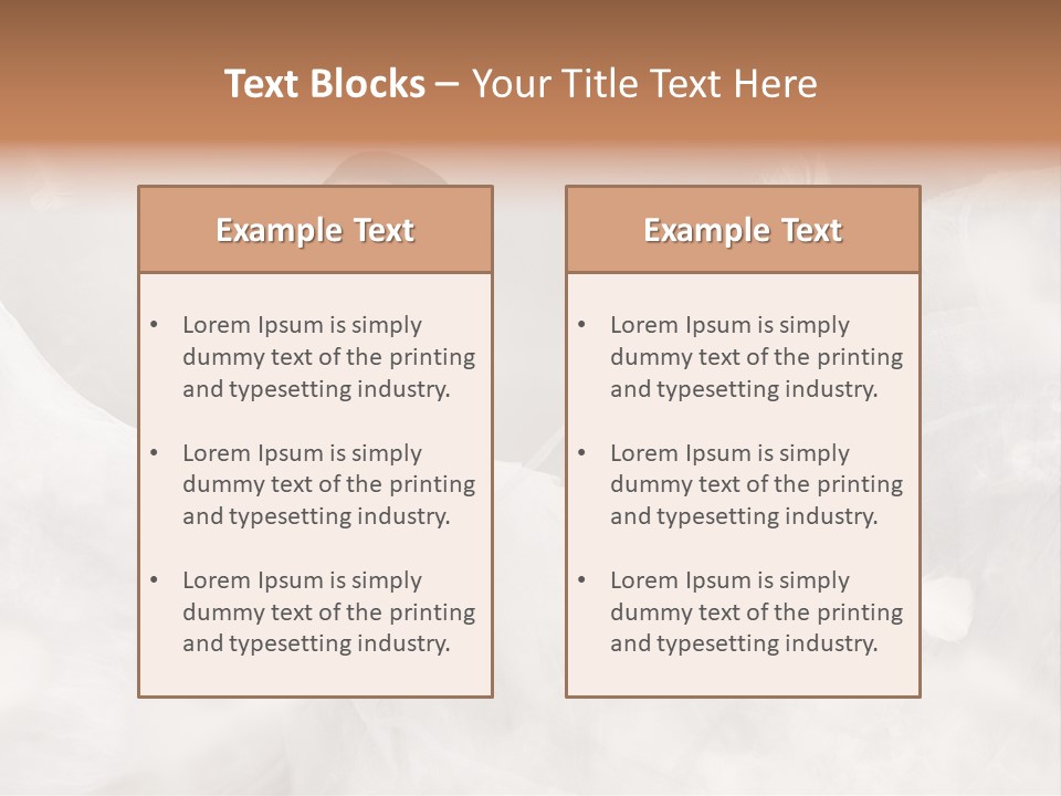 Human Complexion Caucasian PowerPoint Template