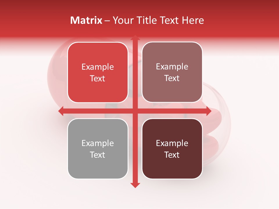 Reflection Transparent Surrealism PowerPoint Template