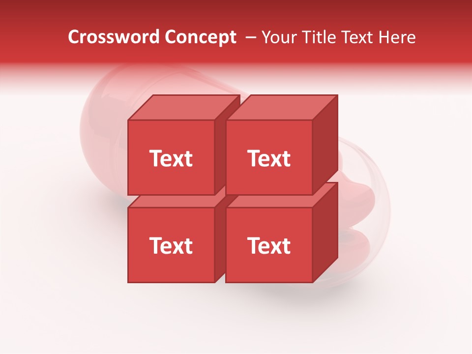 Reflection Transparent Surrealism PowerPoint Template