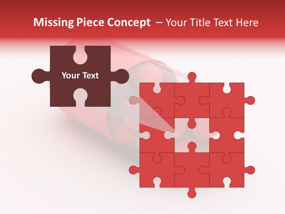 Reflection Transparent Surrealism PowerPoint Template