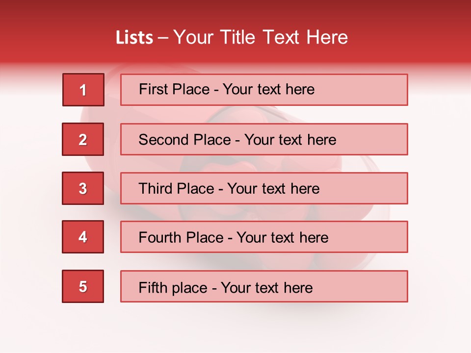 Reflection Transparent Surrealism PowerPoint Template