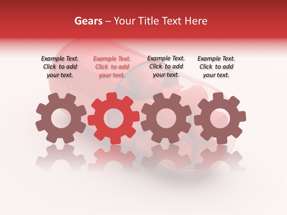 Reflection Transparent Surrealism PowerPoint Template