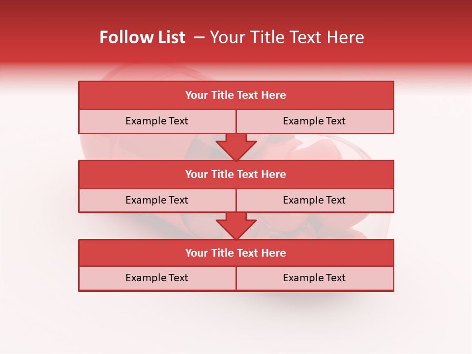 Reflection Transparent Surrealism PowerPoint Template