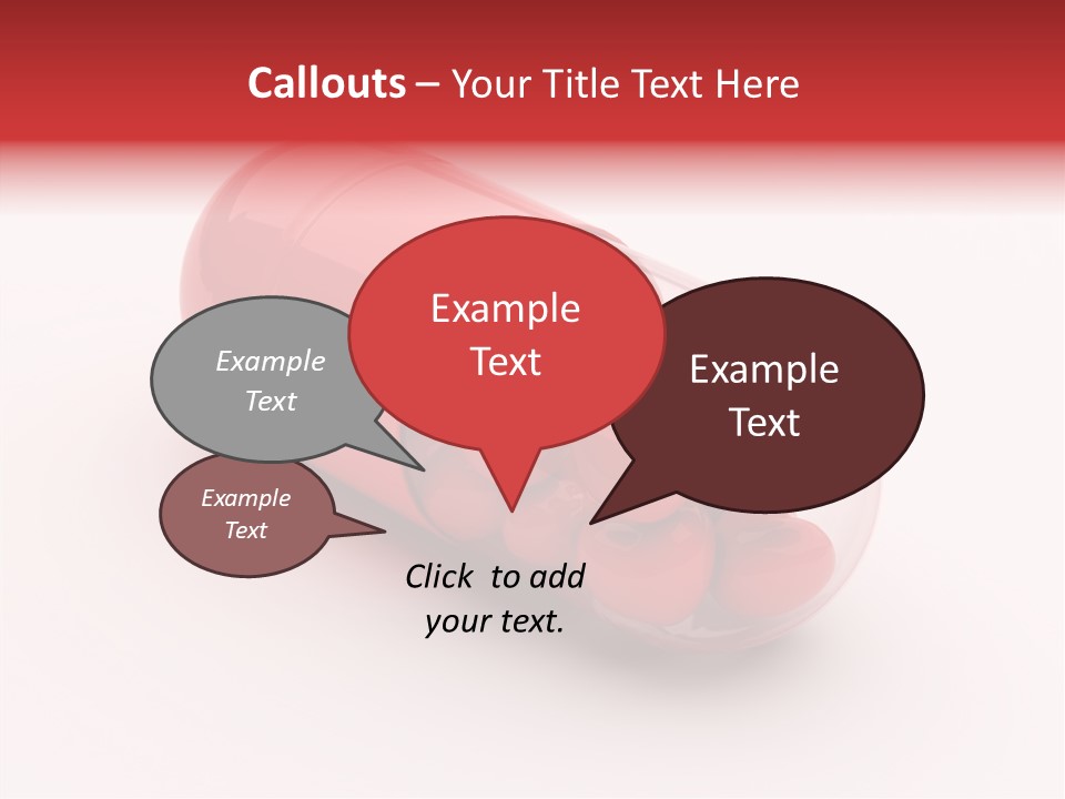 Reflection Transparent Surrealism PowerPoint Template