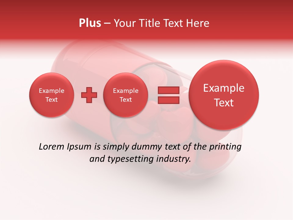 Reflection Transparent Surrealism PowerPoint Template